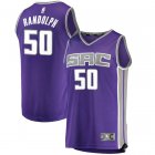 Camiseta Zach Randolph 50 Sacramento Kings Icon Edition Púrpura Hombre
